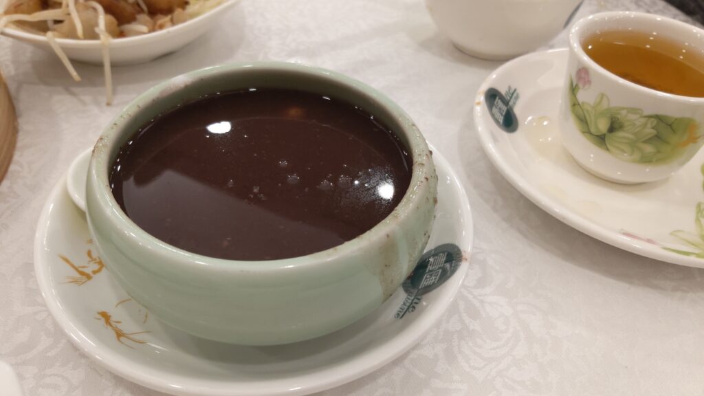 香港の飲茶メニュー　紅豆湯