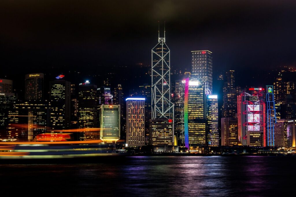 香港はコンパクトな街のイメージ図、Pixabayからダウンロード