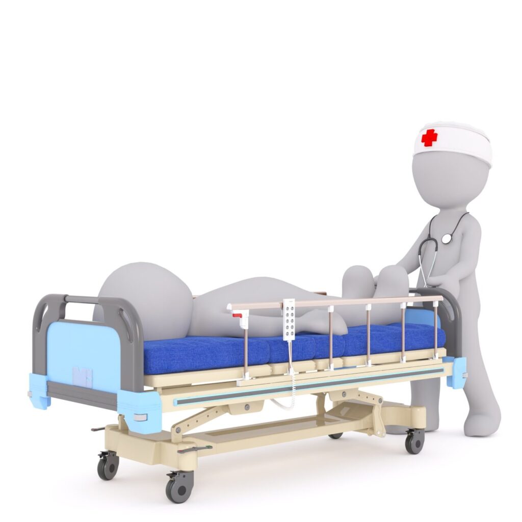 香港公立病院イメージ図、Pixabayからダウンロード