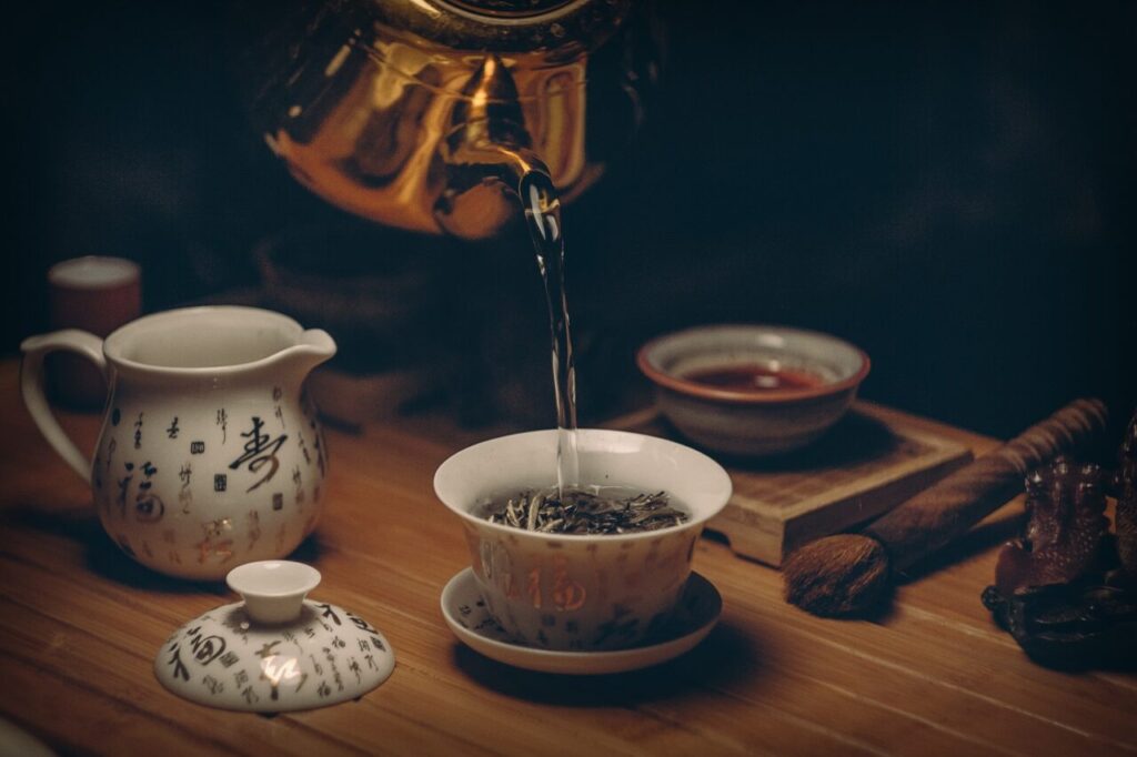 香港中国茶のイメージ図、Pixabayからダウンロード
