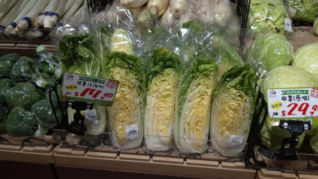 私ミシェリーが撮影したDonkiHKで販売する白菜