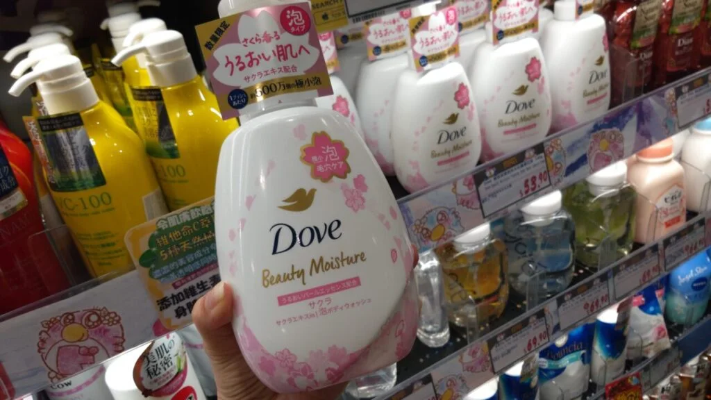Doveビューティーモイスチャー泡ボティウォッシュ